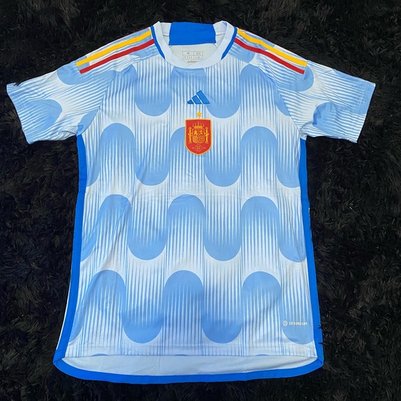 Spain Away Kit Mens Size Medium - Picture 1 of 6
